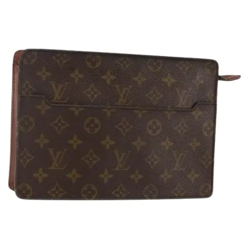 Pre-owned Canvas Clutch - Louis Vuitton Vintage - Modalova