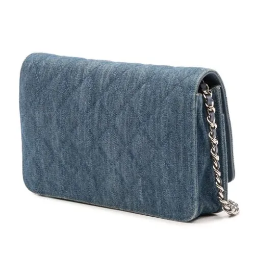 Pre-owned Denim wallets - Chanel Vintage - Modalova