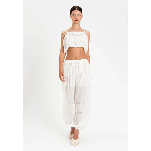 Cropped Top U&B - Twinset - Modalova