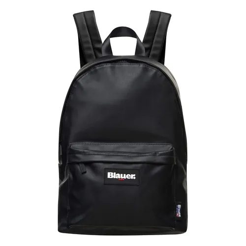 Coated Backpack with Adjustable Straps - Blauer - Modalova