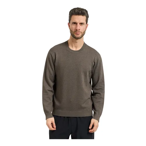 Armani Exchange Sweaters Brown - Armani Exchange - Modalova