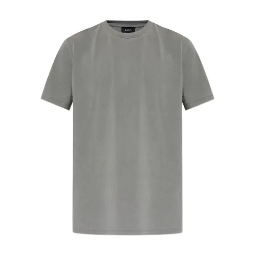 Nylon Silk Crew Neck T-Shirt - A.p.c. - Modalova