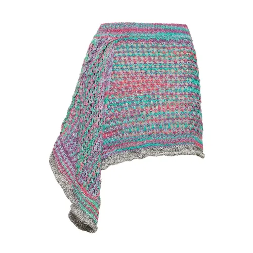 Mini asymmetrical skirt - The Attico - Modalova
