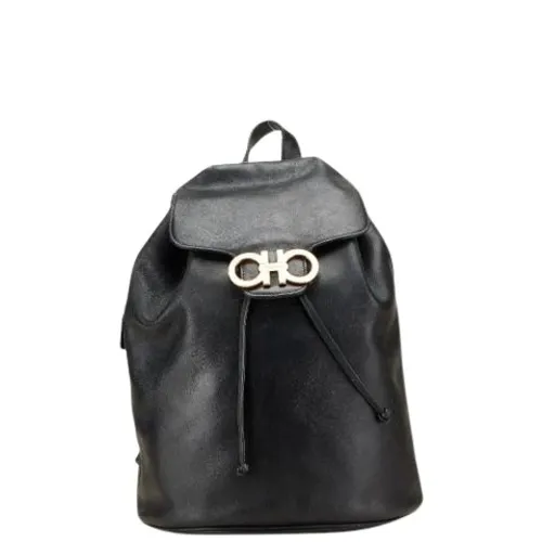 Pre-owned Leather backpacks - Salvatore Ferragamo Pre-owned - Modalova