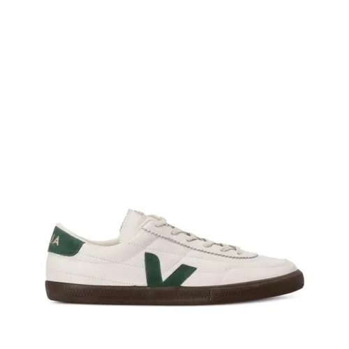 White Leather Sneakers - Veja - Modalova