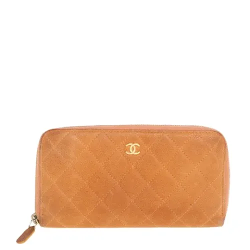 Pre-owned Suede wallets - Chanel Vintage - Modalova