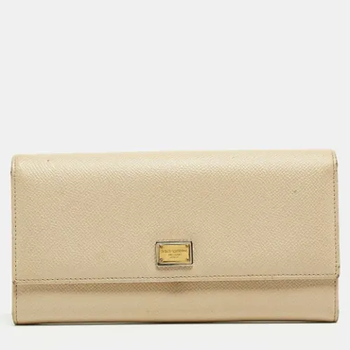 Pre-owned Leather wallets - Dolce & Gabbana Pre-owned - Modalova