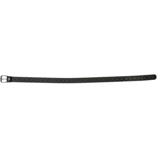 Pre-owned Canvas Belt - Gucci Vintage - Modalova