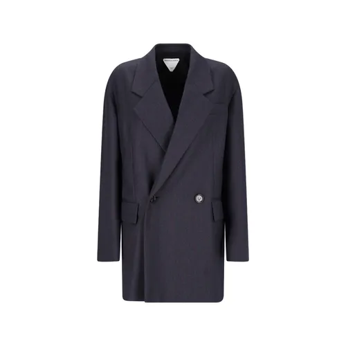 Stripe Wool Jacket - Bottega Veneta - Modalova