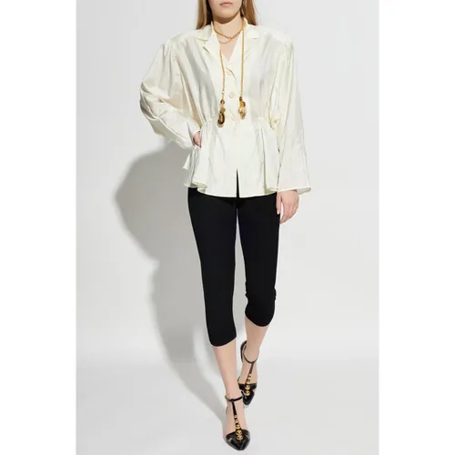 Puff-sleeve Top - Chloé - Modalova