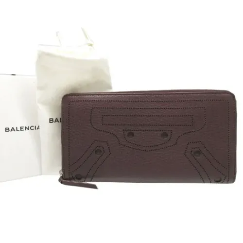Pre-owned Leather wallets - Balenciaga Vintage - Modalova