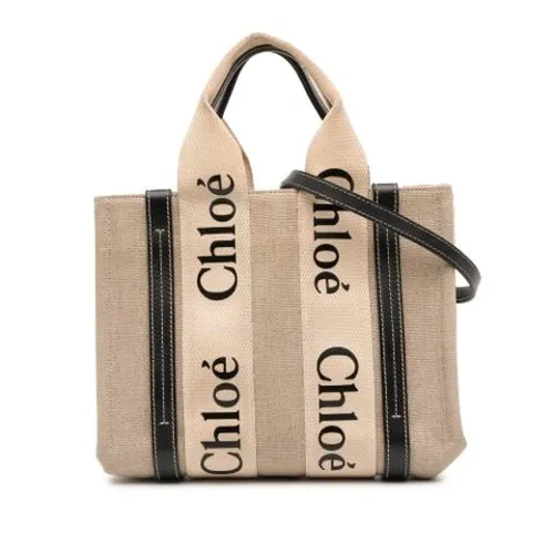 Pre-owned Canvas Tote - Chloé Pre-owned - Modalova