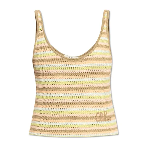 Tops > Sleeveless Tops - - Chloé - Modalova