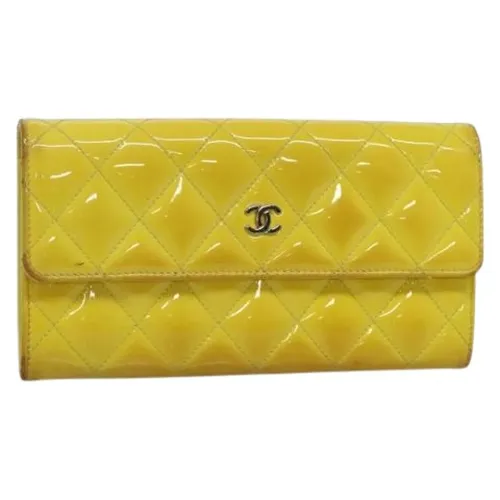 Pre-owned Leather Wallet - Chanel Vintage - Modalova