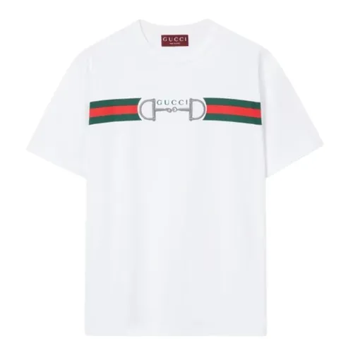 Cotton Jersey T-Shirt - Gucci - Modalova