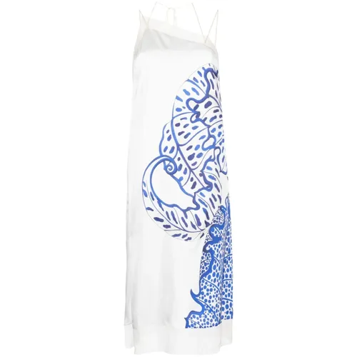 Slip Mididress - Ferragamo - Modalova