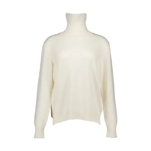 Ecru Turtleneck Sweater - Gran Sasso - Modalova