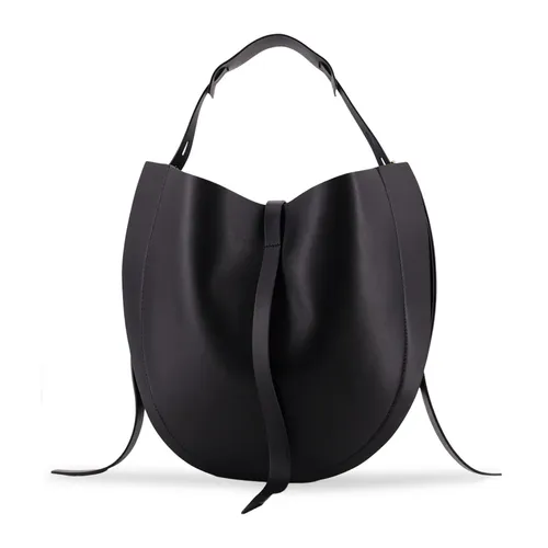 Lizzie Leather Shoulder Bag - Minobossi - Modalova