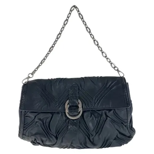 Pre-owned Leather Shoulder Bag - Bvlgari Vintage - Modalova