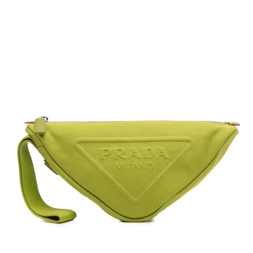 Pre-owned Triangle Pouch - Prada Vintage - Modalova