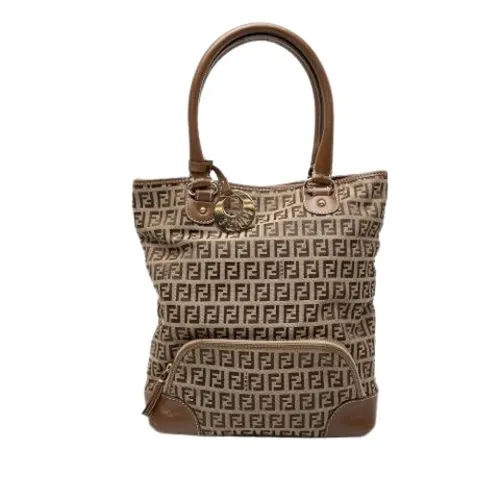 Pre-owned Canvas Tote - Fendi Vintage - Modalova