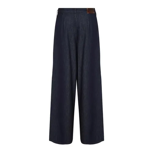 Wide Pleated Jeans - Dries Van Noten - Modalova