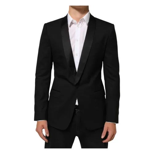 Martini 1 Button Suit Jacket - Dolce & Gabbana - Modalova
