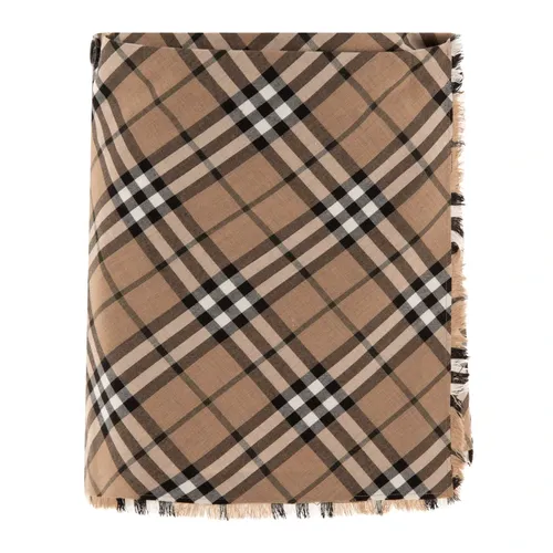 Check Wool-Blend Mini Kilt - Burberry - Modalova