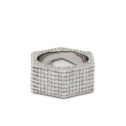 Bolt Pavé Ring - Darkai - Modalova