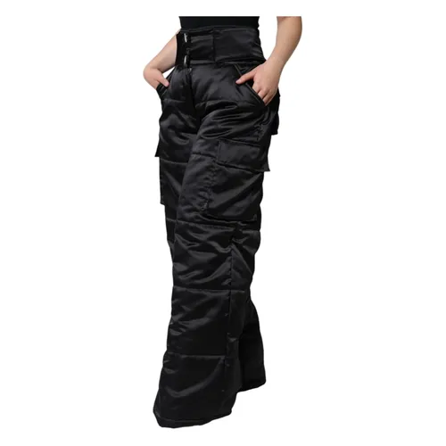 High Waist Boot Cut Pants - Dolce & Gabbana - Modalova