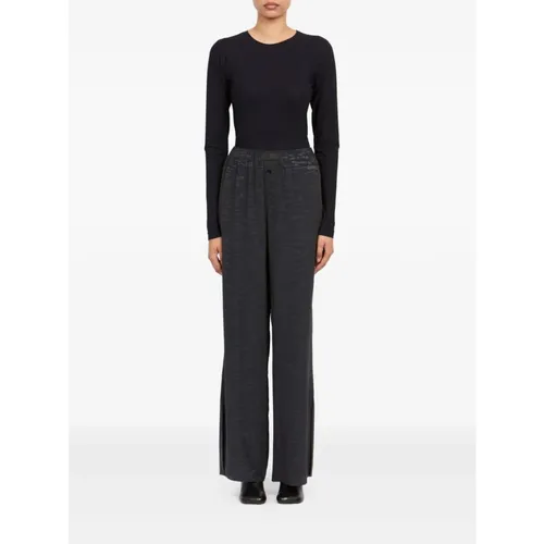Wide Trousers - MM6 Maison Margiela - Modalova