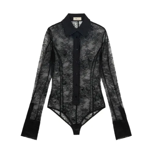 Blumarine - Tops > Body - Black - Blumarine - Modalova