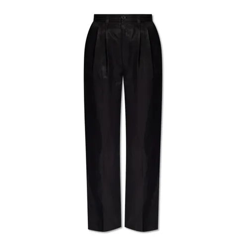 ˜Carrieâ€™ high-waisted Trousers - Anine Bing - Modalova