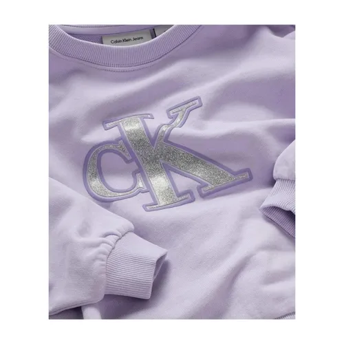 Metallic Sweatshirt - Calvin Klein - Modalova