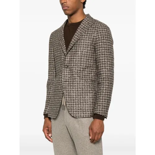 Single-breasted Blazer - Tagliatore - Modalova
