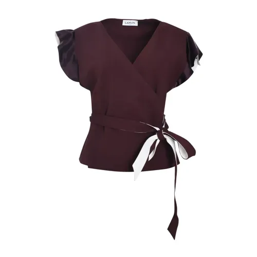 Wrap Top - Lanvin - Modalova