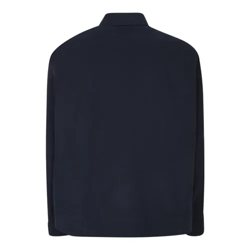 Blue Sovracamicia Jacket - Lardini - Modalova