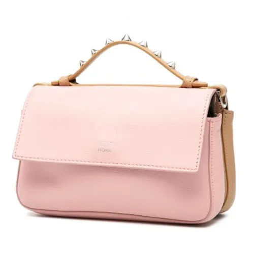 Pre-owned Mini Leather Bag - Fendi Vintage - Modalova