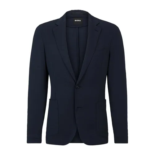 Single-Breasted Jacket - Hugo - Modalova