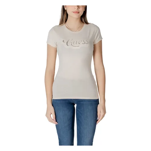 Casual Round Neck Tee - Guess - Modalova
