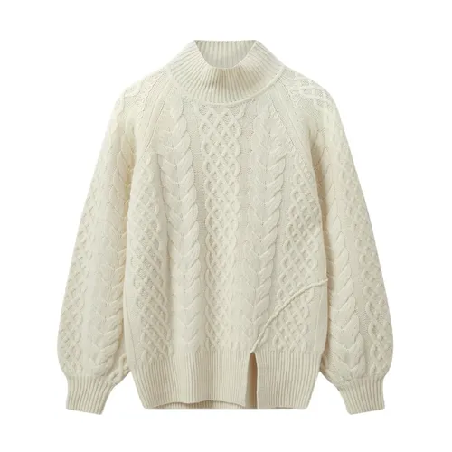 Luxury Cable Knit Sweater - The Garment - Modalova