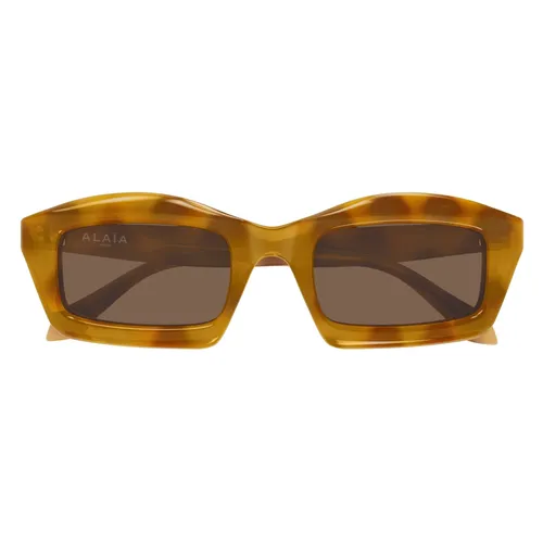 Rectangular Sunglasses - Alaïa - Modalova