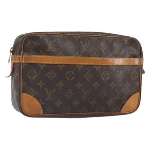 Pre-owned Vintage Canvas Clutch - Louis Vuitton Vintage - Modalova