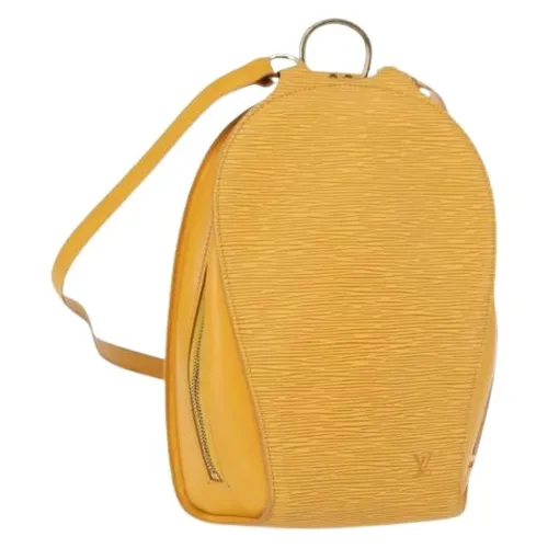 Pre-owned Leather Backpack - Louis Vuitton Vintage - Modalova