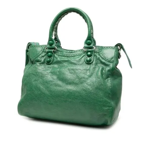 Pre-owned Leather Handbag - Balenciaga Vintage - Modalova
