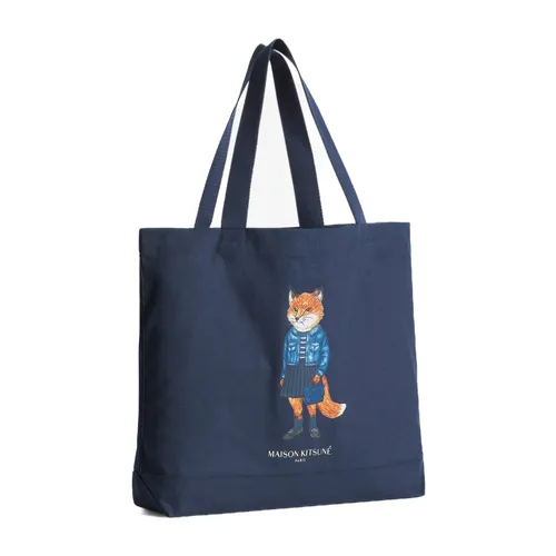 Dressed Fox Tote - Maison Kitsuné - Modalova