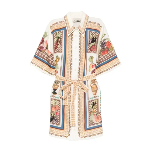 Straight Mini Shirtdress - Alemais - Modalova