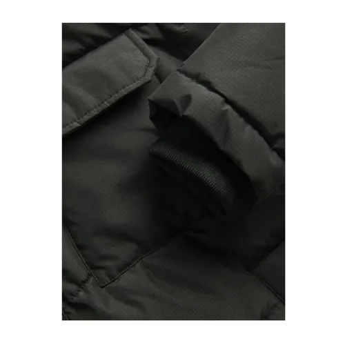 Black Polyester Jacket with Hood - Jack & Jones - Modalova