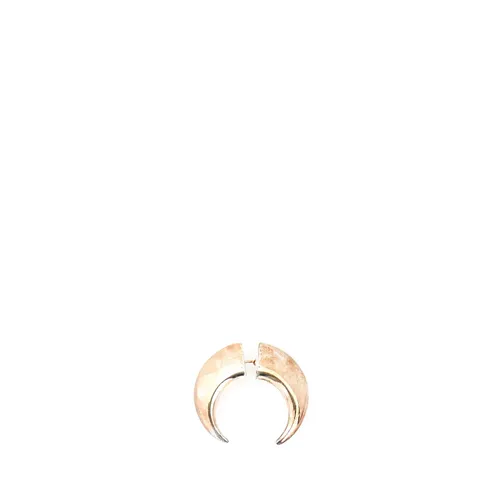 Silver Plated Stud Earrings - Marine Serre - Modalova