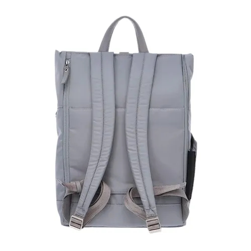 Grey Technical Fabric Roll Top Backpack - Piquadro - Modalova